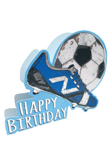 Picture of HAPPY BIRTHDAY FOOTBALL CARD